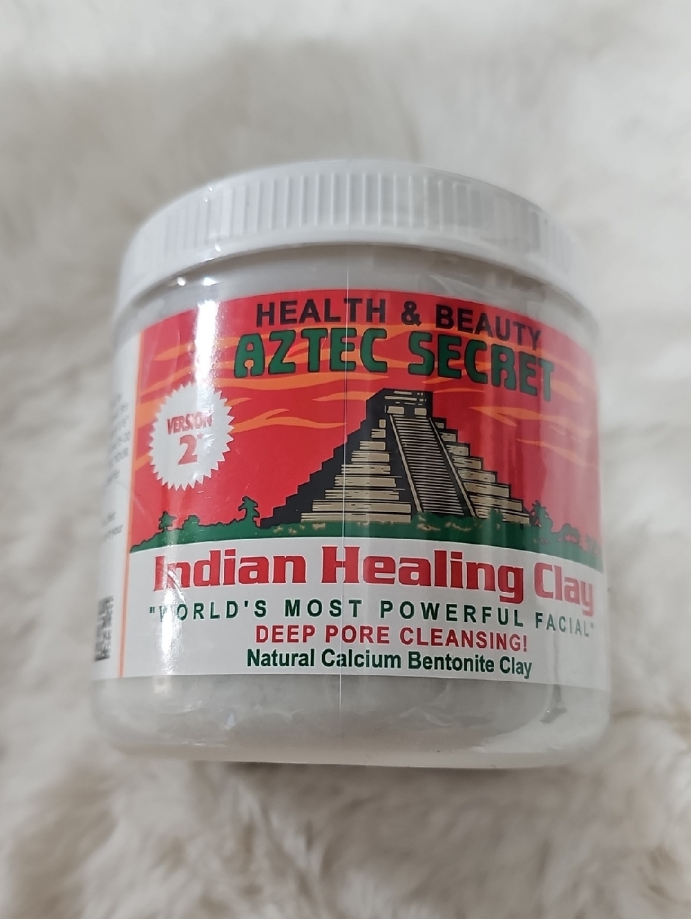 Aztec Secret Indian Healing Clay - White Clay Jar
